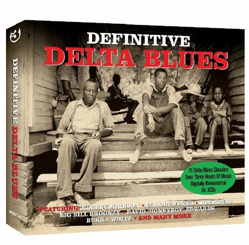 Definitive delta blues cd - delta, 3-cd