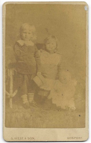 Cdv carte visite gosport - visite, g