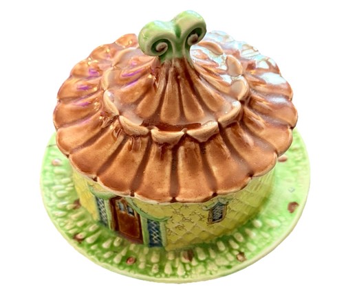 Antique majolica shorter son - antique,
